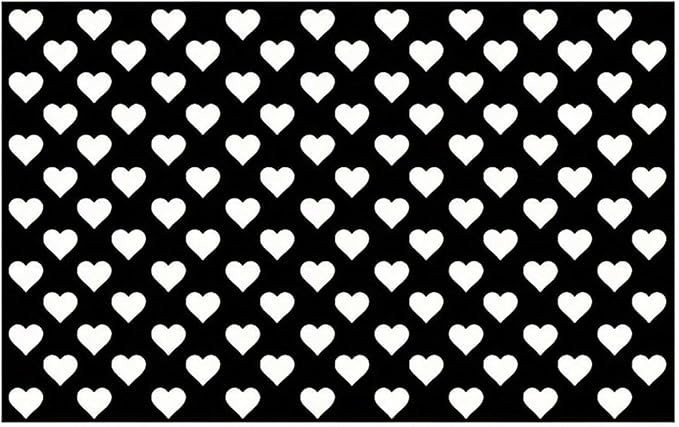 Car Rear Tail Light Lamp Stickers, Hollow Heart Pattern Sticker, Waterproof Taillight Tint Film Sheet for Car Rear Tail Lights, Funny DIY Headlamp Taillight Cover Trim (Black)