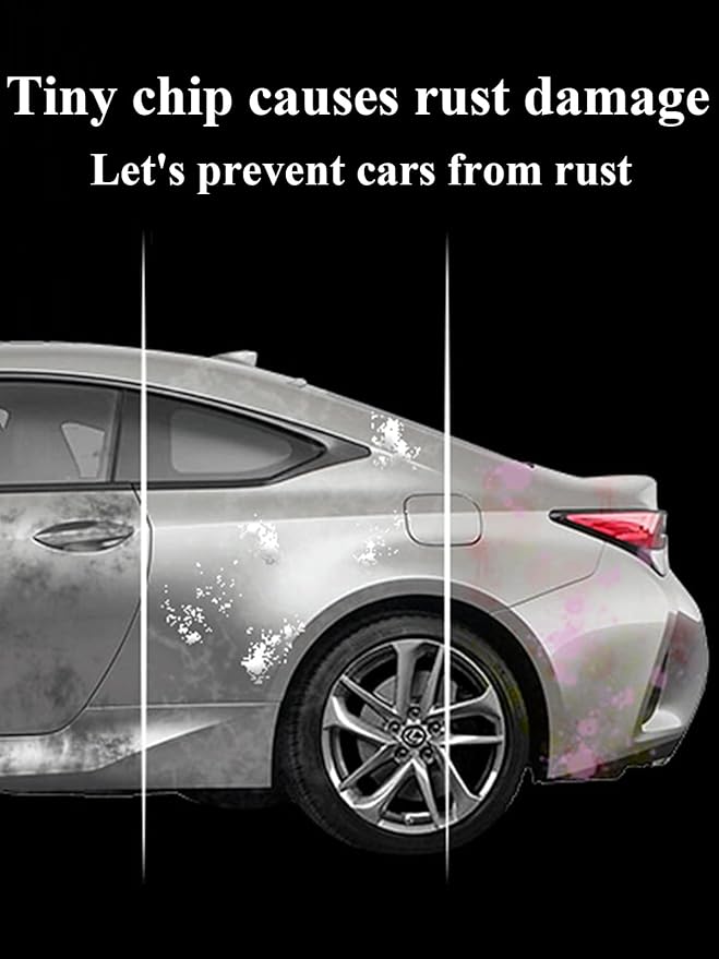 SYOAUTO Wind Chill 089 Touch Up Paint Fit for Toyota Auto Touch up Paint Scratch Repair Pen Brush and Tip 2 in 1 Wind Chill