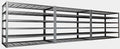 50" W Garage Shelving Heavy Duty, 6 Tier Garage Shelves, 50" W x 84" H x 24" D Adjustable Storage Shelving Unit, Commercial Metal Shelves for Warehouse, Basement, Shop,3 Pack