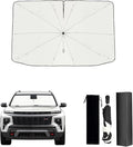 Umbrella Sunshade for Chevy Traverse Accessories 2024 2025, Foldable Windshield Cover Sun Shade Umbrella Visor with UV Block Windshield and Heat Insulation (for Chevy Traverse 2024-2025)