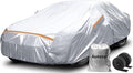 Autsop Car Cover Waterproof All Weather,12-Layer Car Covers for Automobiles Outdoor Heavy Duty Full Exterior Covers for Sedan(178-183 Inch)