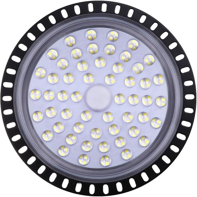 Viugreum 5 PACK 200W UFO LED High Bay Light, 20000LM 6500K Daylight White LED Warehouse Lighting, IP65 Waterproof Commercial Bay Lighting for Garage Barn Workshop Wet Location