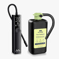 Tire Inflator Portable Air Compressor for Car, Bike, Motorcycle, SUV, Offroad & Truck - Fast Car Pump, 150 PSI, Cordless 12V DC, LED Display Emergency Light Woowind (Ventus pro + Tire sealant)