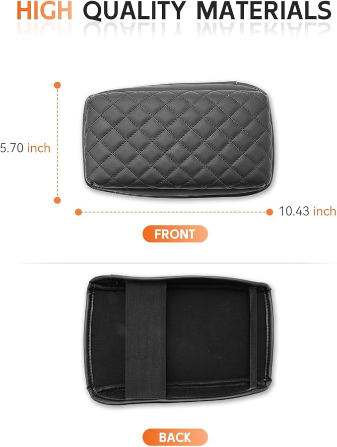CDEFG for 2024-2025 Hyundai Kona Center Console Cover Armrest Cover for Kona (SE, SEL, SEL Convenience, N Line S, N Line, Limited) Accessories Console Arm Rest Protector
