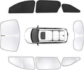 8pcs Car Window Shades for Toyota Sienna 2021-2025 Accessories,Windshield Side Rear Full Sunshade,Sun Visor UV Blocking, Privacy Protection and Blackout for Camping Outdoor