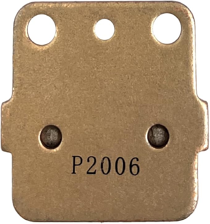 Demon Powersports Rear Sintered Brake Pads (1985-86)(2002-03)(2005-06)(2008-15) Compatible with Honda/Yamaha/ArcticCat/SuzukiATC/Grizzly/Quadsport/Raptor/DVX/TRX, High Density Metallic Grip