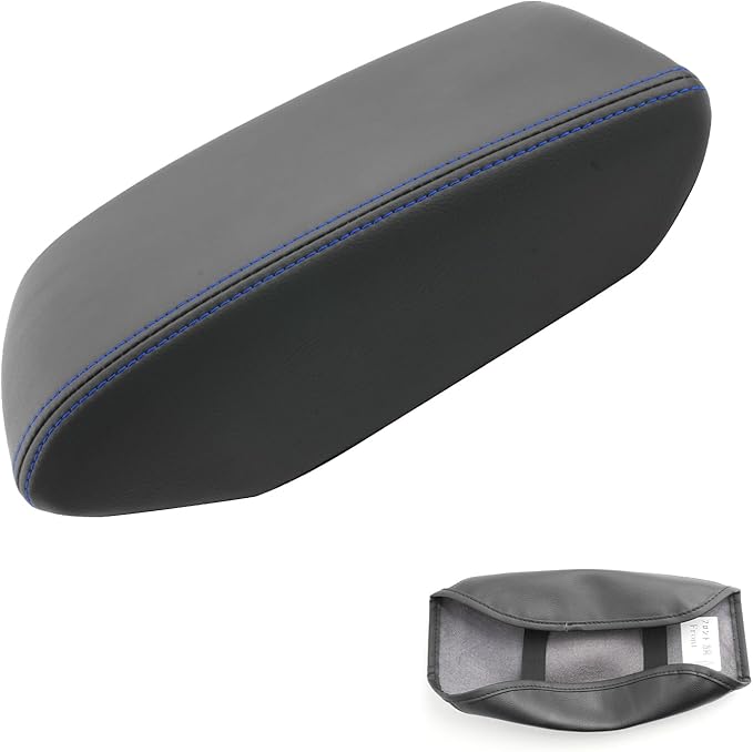 SXCY for Forester Accessories 2025 Armrest Cover for Forester 2025 Accessories 2025 Forester Center Console Cover 2025 Forester Middle Console Cover (Blue Line)