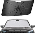 SXCY for 2022-2024 2025 Nissan Frontier Windshield Umbrella Sunshade [Easier Foldable] for 2025 Nissan Frontier Accessories 2025 Frontier Sunshade Umbrella 2025 Frontier Windshield Sun Shade Umbrella