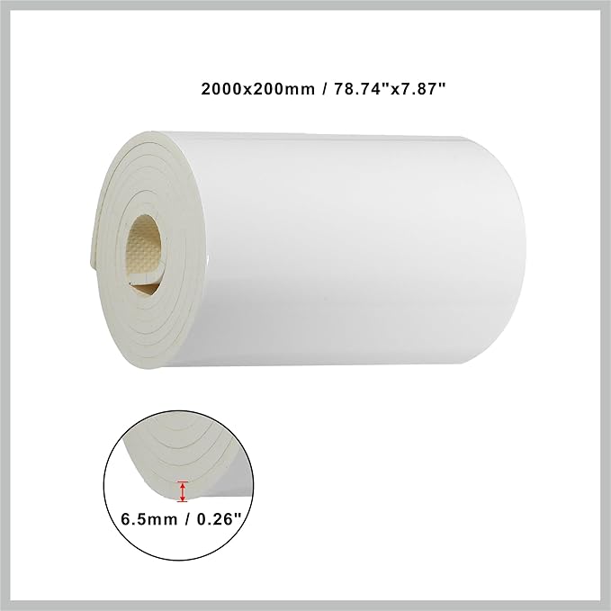 2000x200x6.5mm Car Garage Wall Guard Door Bumper Universal Protector Anti Collision Waterproof White Replacement Car Parts