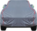 Breathable New Material, Waterproof Car Cover, Locks and Zipper Doors, Sunscreen Waterproof UV Prevention Snowproof Wind and Windproof,Suitable for Indoor Outdoor,for Pickup 180"-206",C6