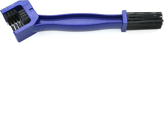 Bike or Motorcycle Chain Washer, Cleaning Brush 2 Pcs (Color, Blue and Red)