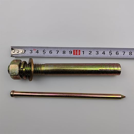 Car Lift Expansion Screw Auto Lift Special Screw Car Lifter Parts Lift Machine Anchor Bolt Screws Concrete Anchor Bolts Lifts Bolts (1, 18 * 160mm)