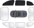 8pcs Car Window Shades for Subaru Ascent 2019-2024 2025 Accessories,Windshield Side Rear Full Sunshade,Sun Visor UV Blocking, Privacy Protection and Blackout for Camping Outdoor