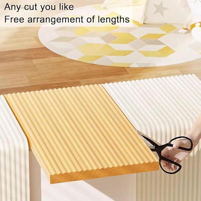 Garage Wall Corner Guards - High Resilience Sponge Corners Protectors for Parking Garages Table Corners Columns - Wall Corner Guard Kit(Size:2m-20pcs)