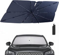 Windshield Sun Shade Umbrella for 2020-2025 Lincoln Corsair Accessories: Custom Fit 210T Silver, Foldable Sunshade Front Window Sun Visor, Blocks UV Rays, Keeps Car Cool for Standard, Reserve