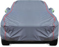 Breathable New Material, Waterproof Car Cover, Locks and Zipper Doors, Sunscreen Waterproof UV Prevention Snowproof Wind and Windproof,Suitable for Indoor Outdoor,for Sedan (197" to 208") C4