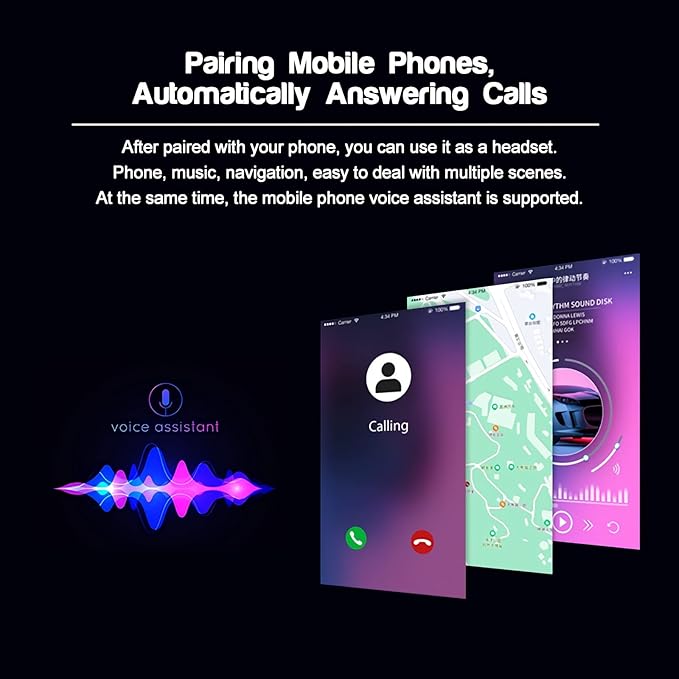 V4 Plus Motorcycle Bluetooth Helmet Intercom Headset, 4 Rides Group Communication System for Motorcycling Soccer Referees Skiing ATV/Off Road (4 Pack)
