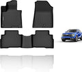 KELCSEECS Floor Mats Custom for 2025 2024 2023 Kia Sportage Hybrid Not Fit Plug-in Hybrid Car Mats All Weather Mats Heavy Duty Front& Rear Row Floor Liners Black Kia Sportage Hybrid Accessories