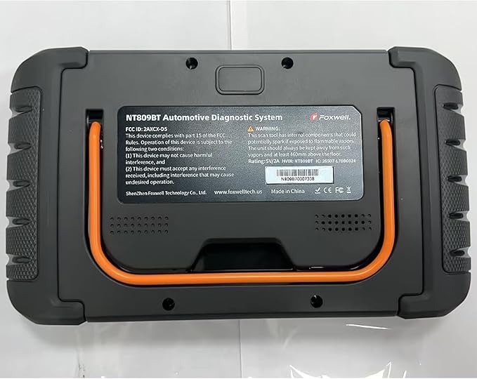 2025 FOXWELL Scanner NT809BT Bidirectional Scan Tool, All System OBD2 Scanner Diagnostic Tool, Car Code Reader with 30 Resets, Car Diagnostic Scanner for All cars, Wireless Automotive Diagnostic Tools