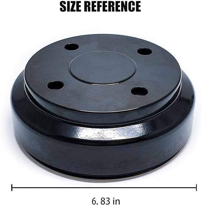 LOSTAR Golf Cart Brake Drum Hub Assembly for Club Car, Rear Brake Hub Compatible with 1995-up DS 2004-up Precedent Gas & Electric Replaces 101791101-2Pack