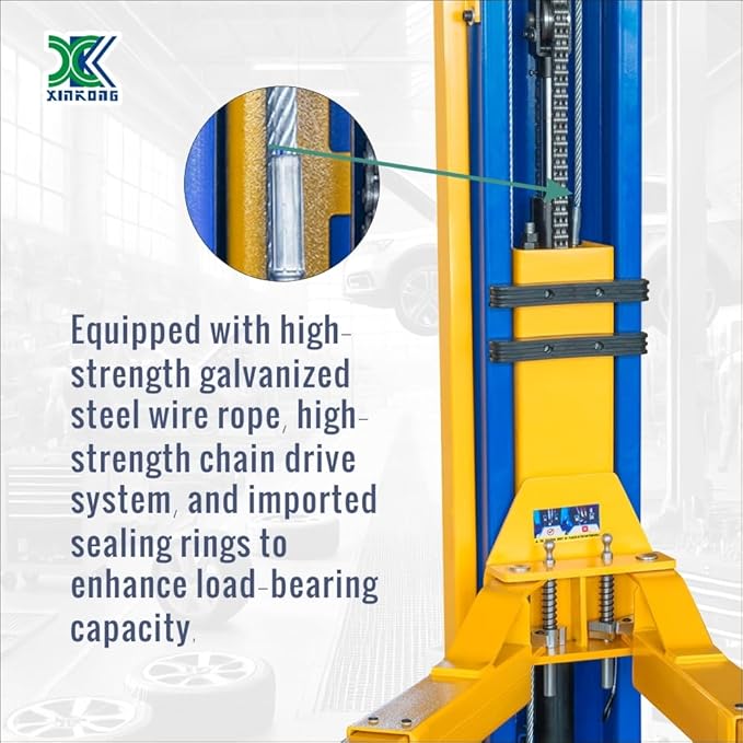 XK-L1150 Auto Lift Car Lift Capacity 11500 Lbs Overhead Truck Hoist with 36 Months Parts Replacement