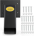 BETOOLL 90° A-Frame Middle Swing Set Brackets, Heavy Duty Steel DIY Swing Set - Includes Mounting Hardware, Ideal for Indoor and Outdoor Playgrounds (1 Middle Brackets-Black)
