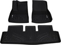 Car Foot Mats for Tesla Model 3P with 4 TPE Materials On The Front and Rear Rows Suitable for All Weather Conditions Suitable for Model 3P