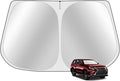 Custom Fit Windshield Sun Shade for Le-xus GX460 2010-2023 - Full Coverage, 210T Reflective Fabric, Double-Layer Design - Blocks 99% UV Rays, Keeps Car Cool, Easy to Install and Store