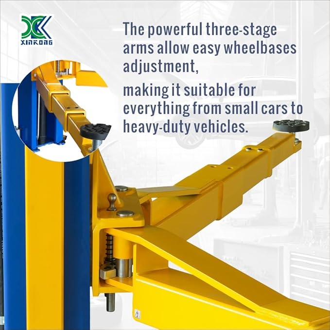 XK-1500L Auto Lift Car Lift Capacity 15000 Lbs Overhead Truck Hoist with 36 Months Parts Replacement
