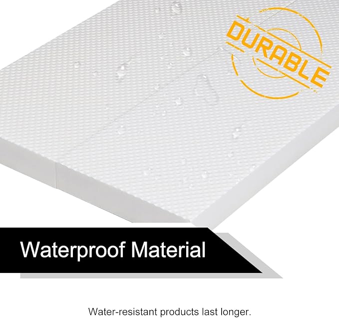 Garage Wall Protector 6 Pack Car Door Corner Edge Waterproof Bumper Guard Protector High Density Self Adhesive EVA Foam Pad for Parking Vehicle 11.8" x 3.9" x 0.8"