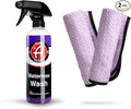 Adam's Polishes Waterless Car Wash - Made with Advanced Emulsifiers and Special Lubricants - Eco-Friendly Waterless Car Washing with No Hoses, Water & Messes (Combo)