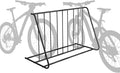 MyGift Large Metal Double-Sided Grid Bike Rack Stand, Freestanding Bicycle Storage Holder for Garage or Outdoor Parking with 6-Bicycle Capacity