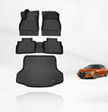 KELCSEECS Floor Mats & Cargo Liner Custom for 2025 2024 2023 2022 2021 2020 Nissan Sentra All Weather Floor Liners Car Mats Cargo Mat Nissan Sentra Floor Mats Trunk Mat Accessories Trunk Liner