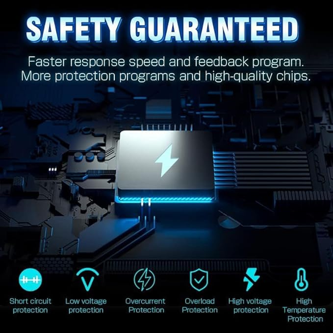 800 Watt Car Inverter DC 12V to 110V/120V AC Converter Power Inverter with 3.1A USB Car Adapter and Cigarette Lighter for Car Home Laptop Truck