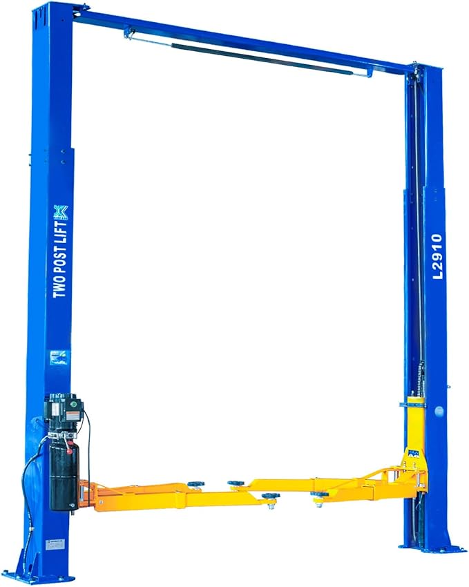 A++9,000 LB Over Head L2910 110V 2 Post Lift Car Auto Truck Hoist Inquiry SHP 110V