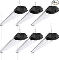 Barrina BS84 LED Shop Lights for Workshop 4FT, 84W, 10000LM, 6500K Utility Shop Lights, Pull Chain ON/Off, Hanging or Flush Mount, ETL, 6 Packs