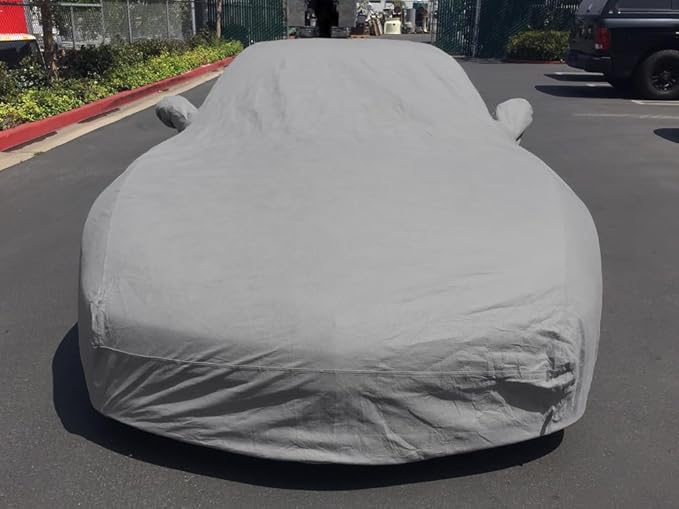 CarsCover Custom Fit C6 2005-2013 Chevy Corvette Z06 ZR1 Grand Sport Custom Car Cover for 5 Layer Ultrashield