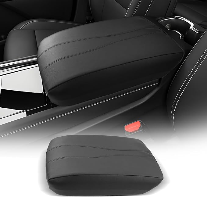 CDEFG for 2025 2026 GMC Acadia Center Console Cover Armrest Box Cover Acadia (Elevation, AT4, Denali) Accessories Console Arm Rest Protector
