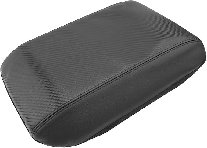 SXCY for 2024 2025 Land Cruiser Armrest Cover for Toyota Land Cruiser 2025 Center Console Cover 2024 2025 Land Cruiser Center Console Cover for 2025 Land Cruiser (Black Carbon Fiber (Thin))