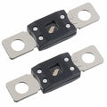 125A MEGA High Current Fuse - 125 Amp Bolt-on Fuse for Cars, Trucks, Construction Vehicles, Buses, Caravans (2 Pcs)