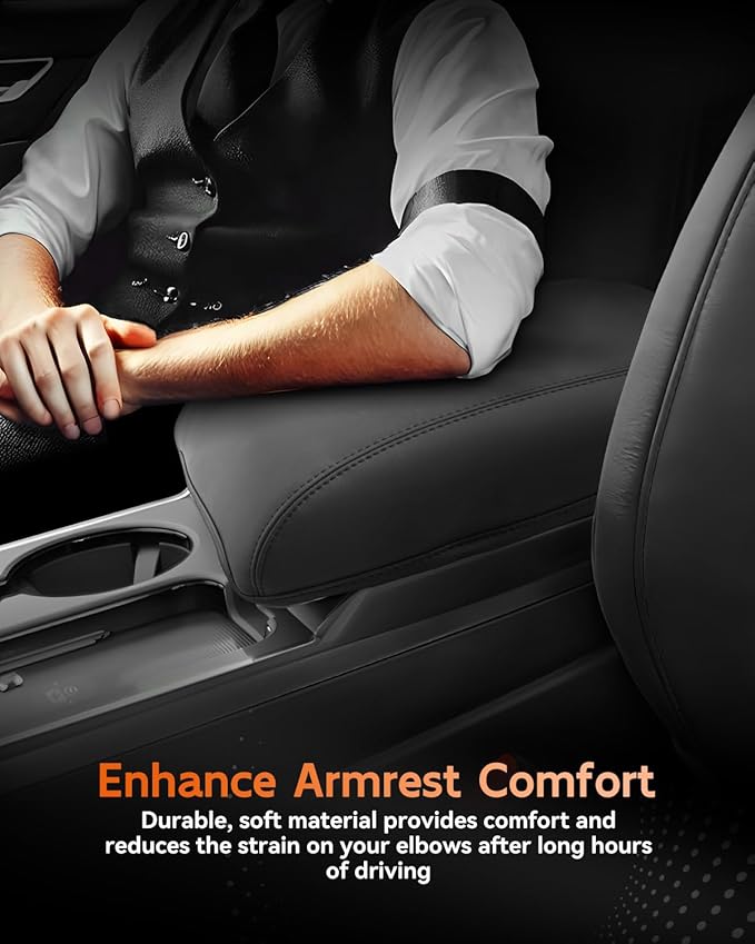CDEFG for 2025 2026 Acura RDX Center Console Cover Armrest Box Cover for RDX A-Spec Accessories Console Arm Rest Protector