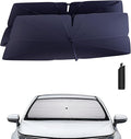 Windshield Sun Shade Umbrella for Toyota-Corolla-2019-2023 2024 2025: Corolla (Not for Corolla Cross) 4-Layers Front Car Window Shades - Foldable Double Thickened Sunshades Block UV Keep Cool