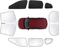 8pcs Car Window Shades for Nissan Rogue 2021-Present T Accessories,Windshield Side Rear Full Sunshade,Sun Visor UV Blocking, Privacy Protection and Blackout for Camping Outdoor(Not Rogue Sport)