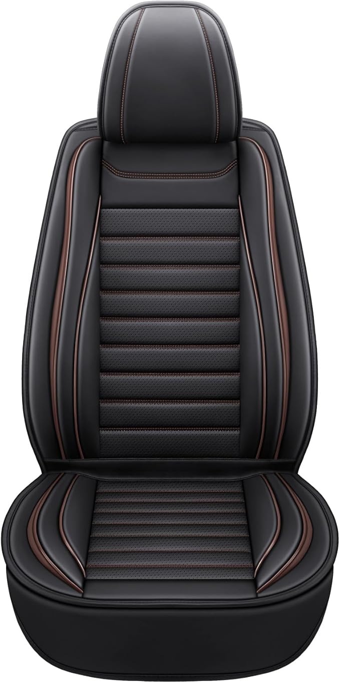 Car Seat Covers,Car Seat Protector Waterproof,Seat Covers Front, Car Seat Protectors,Automotive Seat Covers Fit for Most Cars Brown