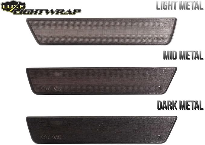 Luxe LightWrap Light Metal Universal Headlight Tail Light Tint Kit (20” x 2 Yard)
