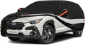 10 Layers SUV Car Cover Custom Fit for Subaru Crosstrek (2017-2025) Waterproof All Weather for Automobiles, Outdoor Full Cover Sun UV Rain Protection with Cotton.Black