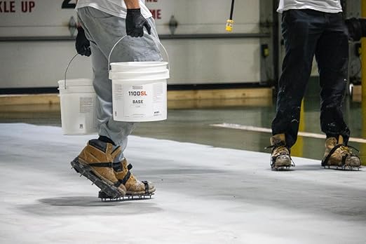 Epoxy Resin Coating 3 Gallon Kit - Sandstone - Standard Cure Speed - for Floors, Counter Tops, Garages & More -100% Solids -2 Components - Self Leveling, Chemical Resistant, Solvent-Free