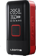 LASFIT TK1 Tire Inflator Portable Air Compressor [Fit Pickup Truck & Large SUVs] 150PSI Tire Inflator 12000mAH Battery Operated Air Pump for Car Tires with Digital Pressure Gauge, Smart Auto Stop