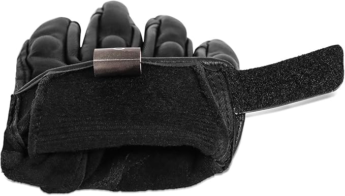 Full Finger Goat Skin Leather Touch Screen Motorcycle Gloves Men S,M,L,XL,XXL (Non-Perforated, L)