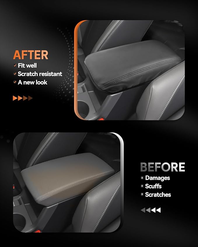 CDEFG for Subaru Crosstrek 2024-2025 Center Console Cover Armrest Box Cover for Crosstrek (Premium, Sport, Limited, Wilderness) 2024 2025 Accessories Console Arm Rest Protector